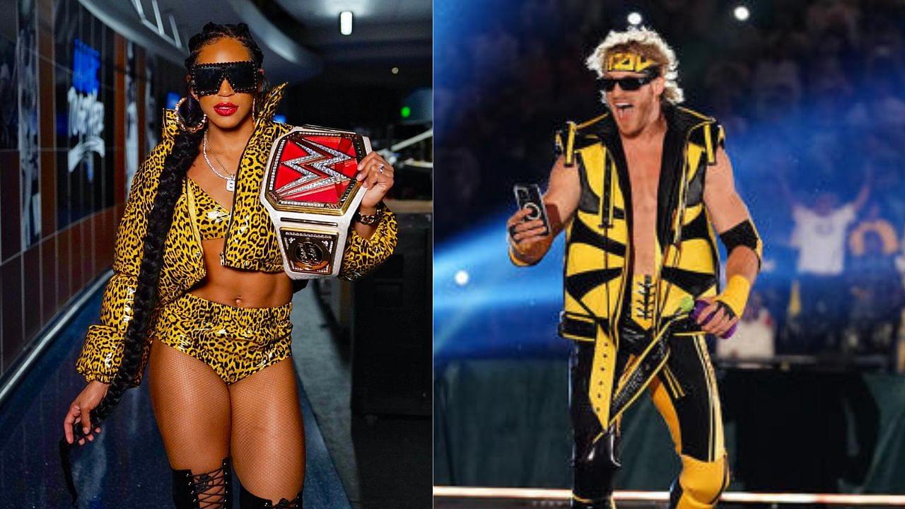 Bianca Belair Logan Paul Kevin Hart