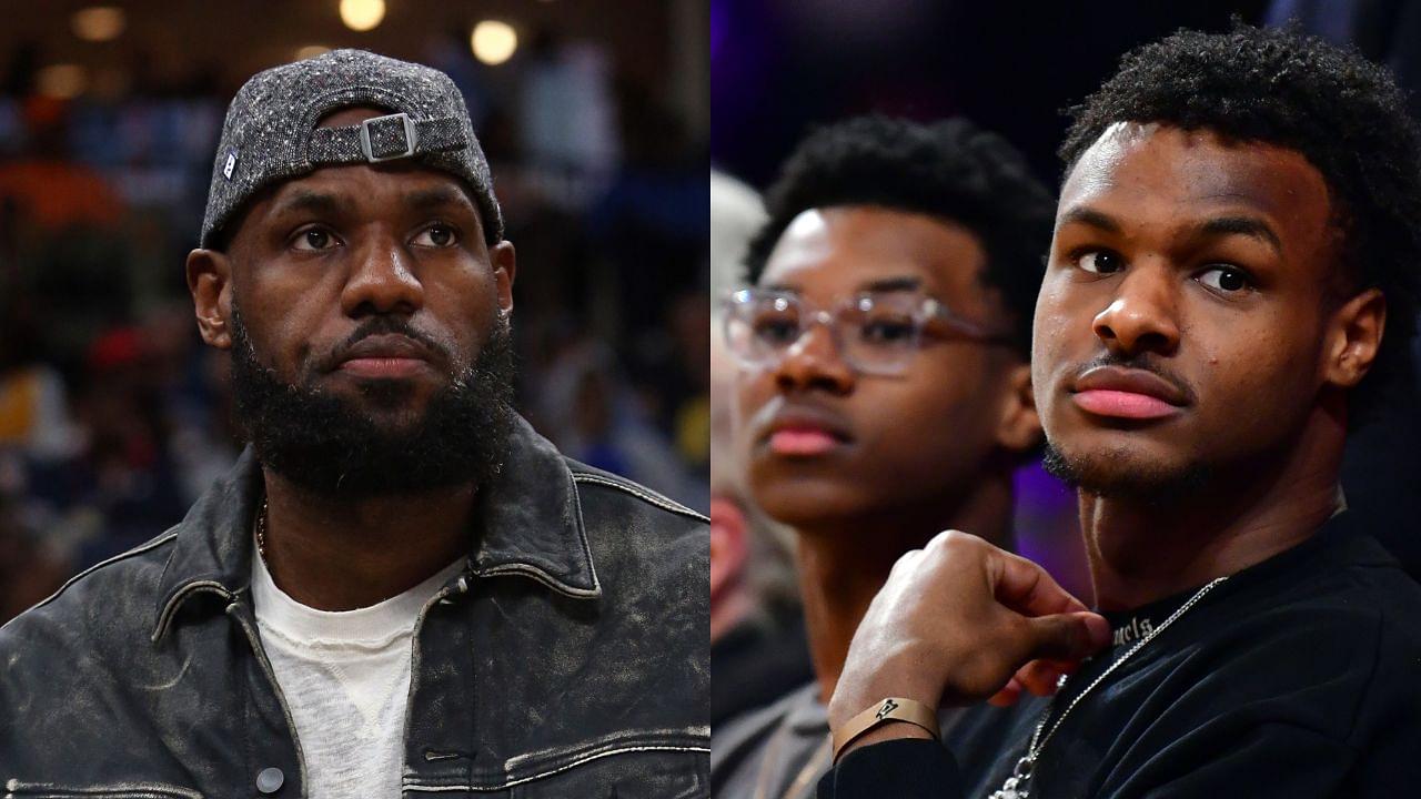 Has LeBron James Finally Picked His Favorite Between Bryce and Bronny James? The King's Recent IG Story May Be Proof