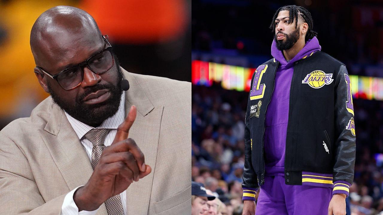 "Anthony Davis Needs To Step Up": Shaquille O'Neal Echoes Charles Barkley's Sentiment On The Lakers Big-Man Following LeBron James Injury