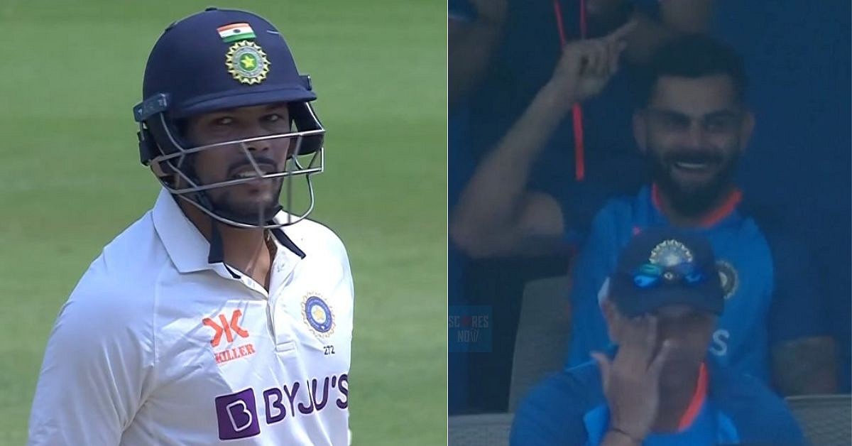 VIDEO: Virat Kohli jumps for joy as Umesh Yadav slog sweeps Todd Murphy ...