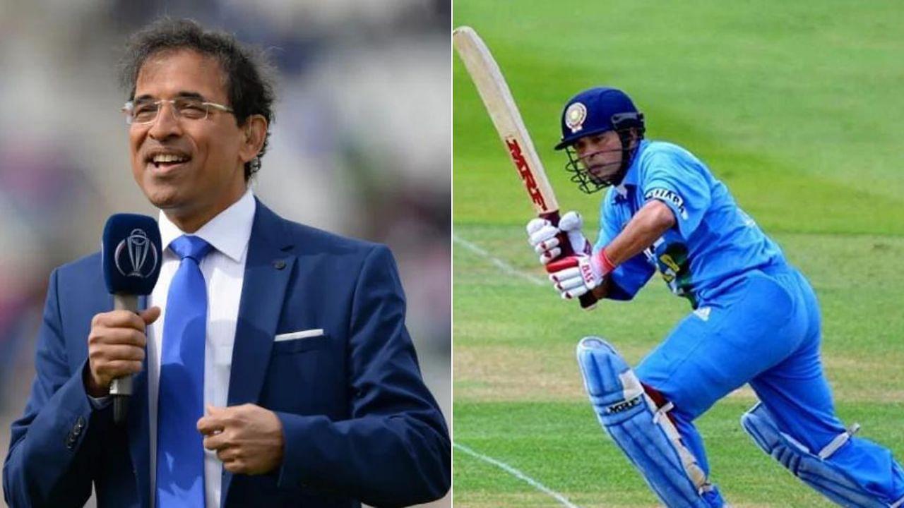 "About 24 runs in one shot": This is how Harsha Bhogle described Sachin Tendulkar's hook off Dilhara Fernando during NatWest Series 2002