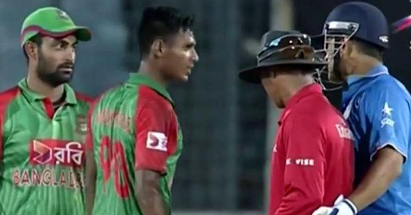 MS Dhoni, Whose Net Worth is INR 1,030 Crore, was once Fined 75% Match Fees for Elbowing Mustafizur Rahman