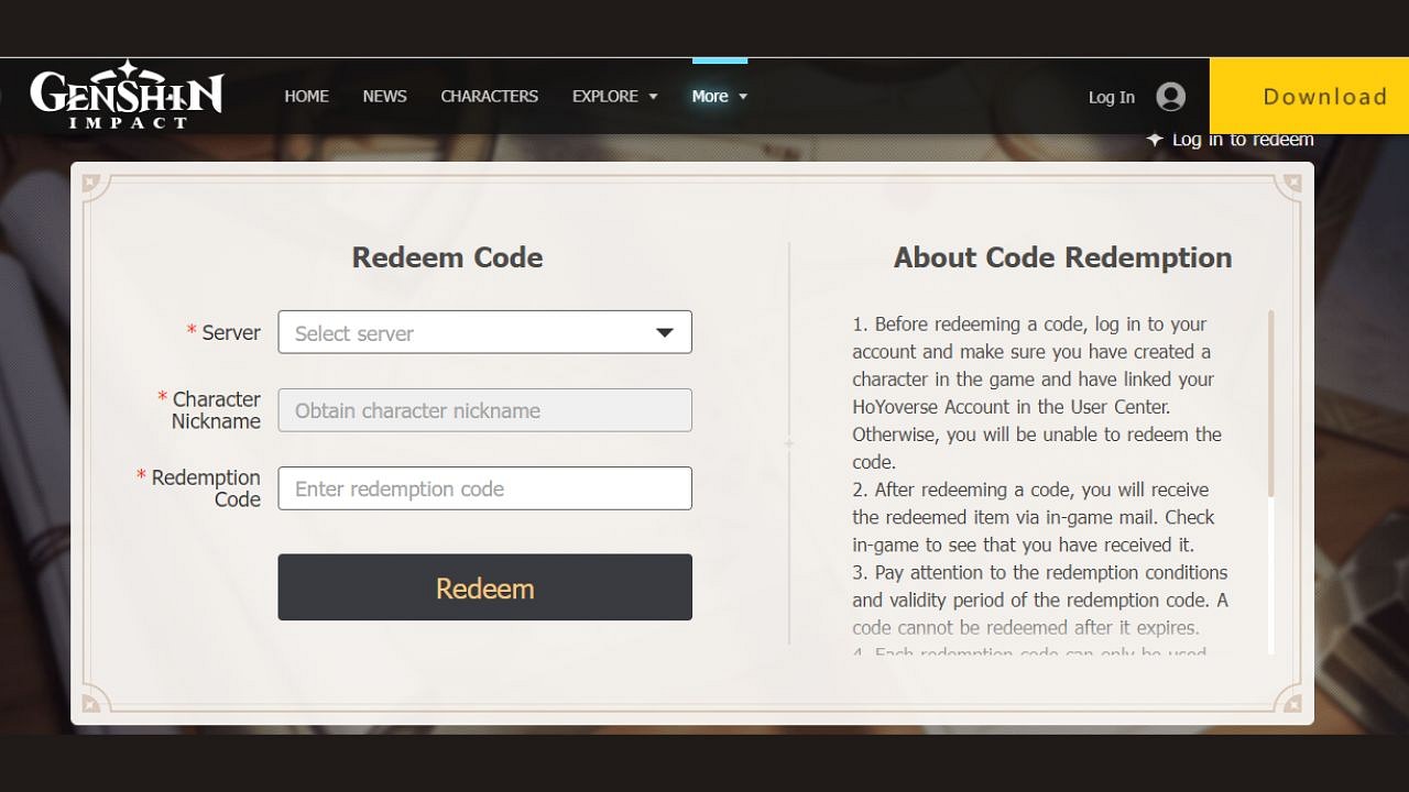 How to redeem Genshin Impact Code? - Merlin'in Kazani