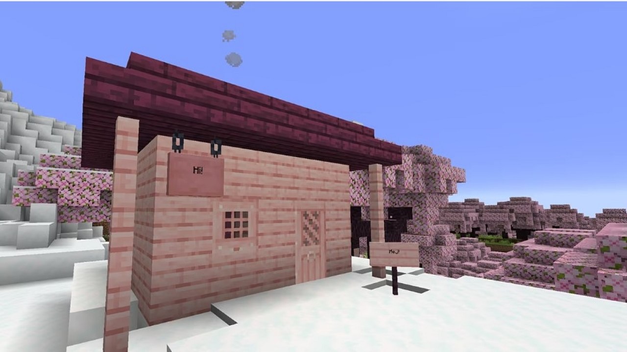 Como obter Cherry Grove em Minecraft