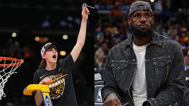 $1 billion worth LeBron James daps up March Madness star Caitlin Clark on Twitter Following Comparisons to Stephen Curry