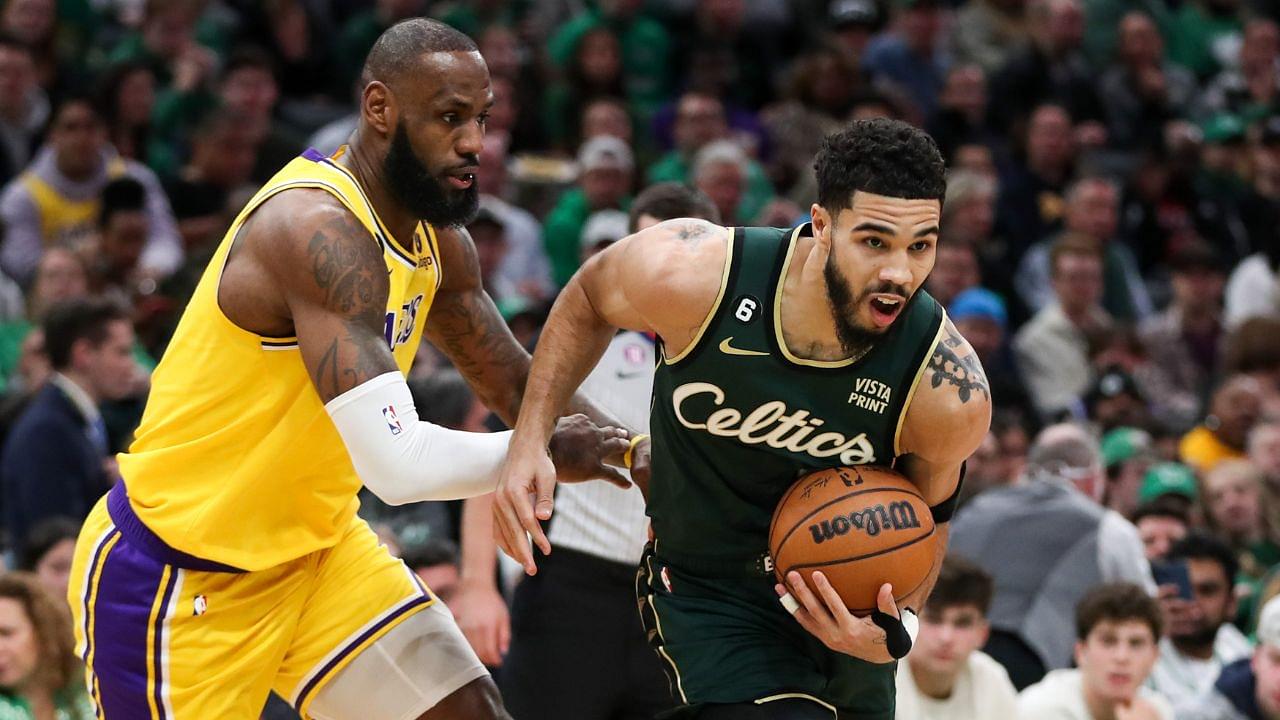 "Follow Back, LeBron James": Young Jayson Tatum Hilariously Tagged King James on Twitter to Increase His Follower Count