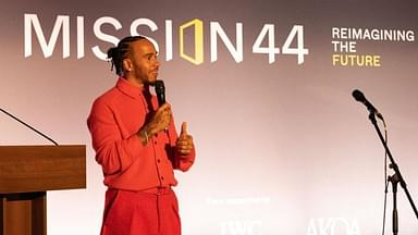 "I Realised My Purpose in 2020": Lewis Hamilton Explains Why He Started Mission 44