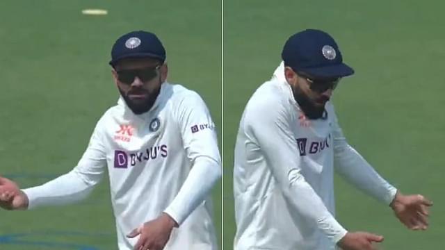 WATCH: Virat Kohli dance video from Day 1 of Indore Test goes viral