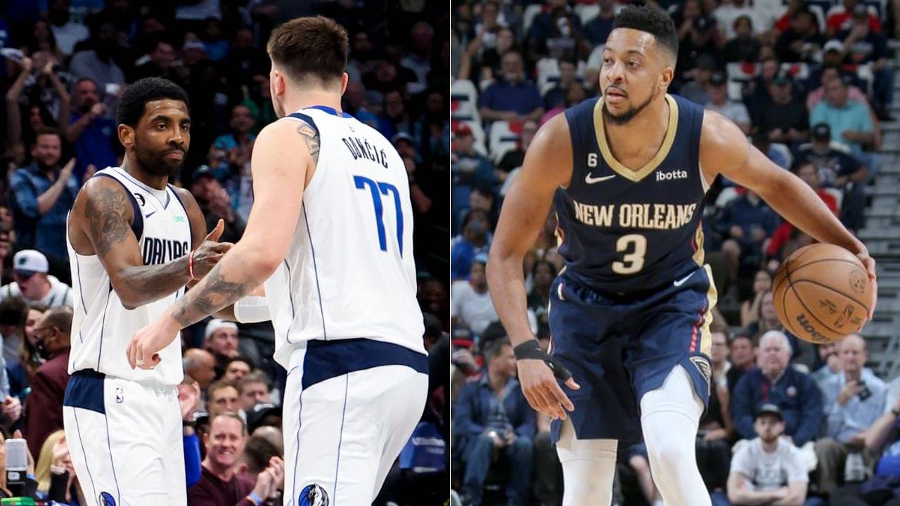 “CJ McCollum Outclutched Kyrie Irving and Luka Doncic”: Skip Bayless Berates Mavs Duo for Loss vs Zion Williamson-Less NOLA