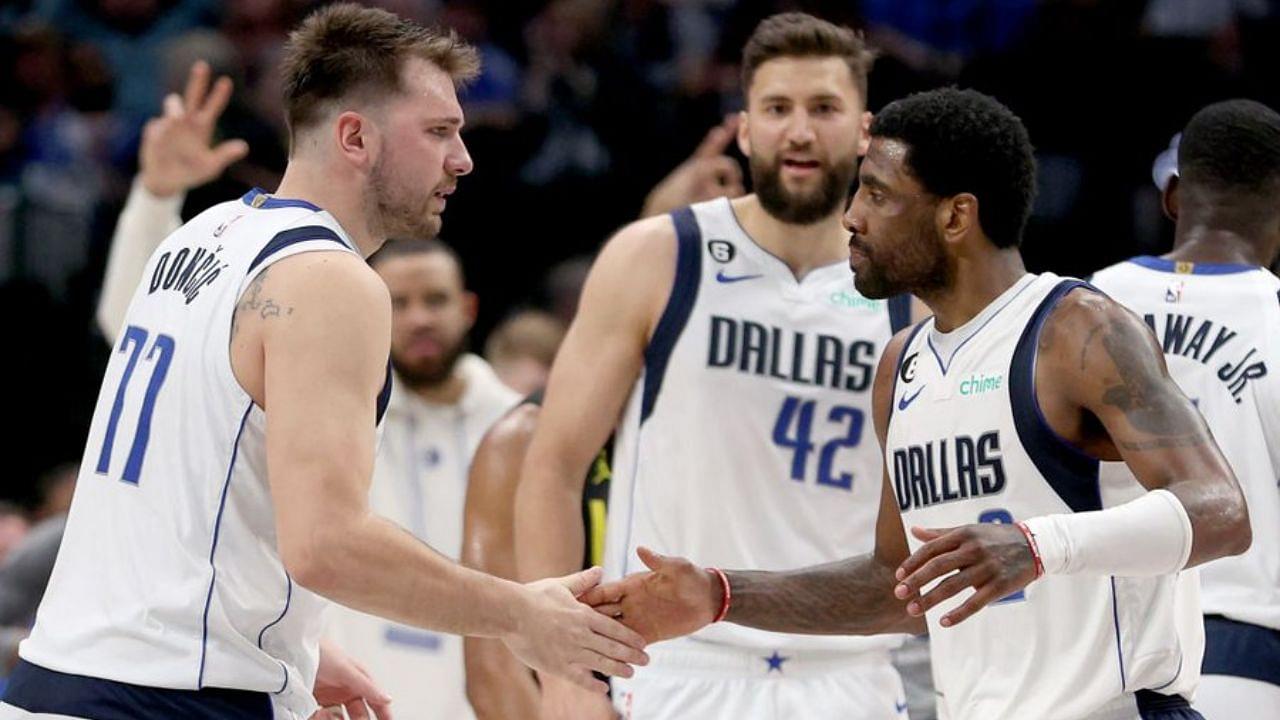 “Kyrie Irving & Luka Doncic, Two Batmen At The Apex of Their Career”: Shannon Sharpe Commends Mavs Duo For Recording 62 Points in Win