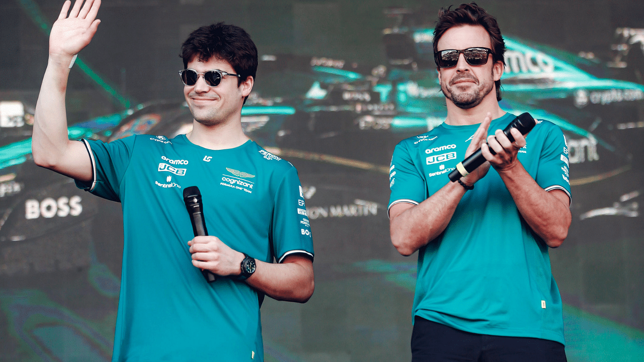 Fernando Alonso Whispers Secret Message to Crippled Teammate Lance Stroll for Killing Mercedes F1 Glory