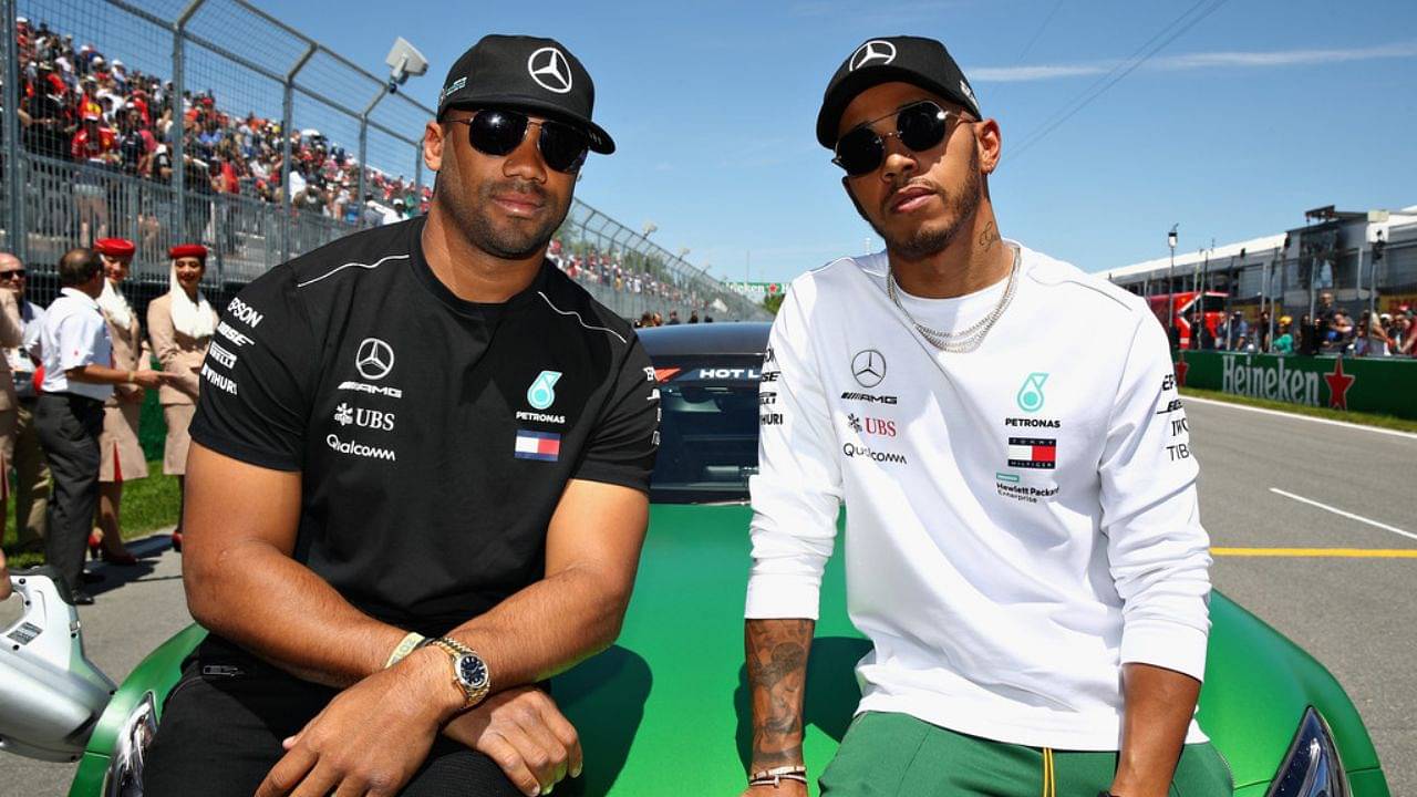 Lewis Hamilton Can't Rescue Superfan Russell Wilson Amidst His Sliding Future Plans With Denver Broncos