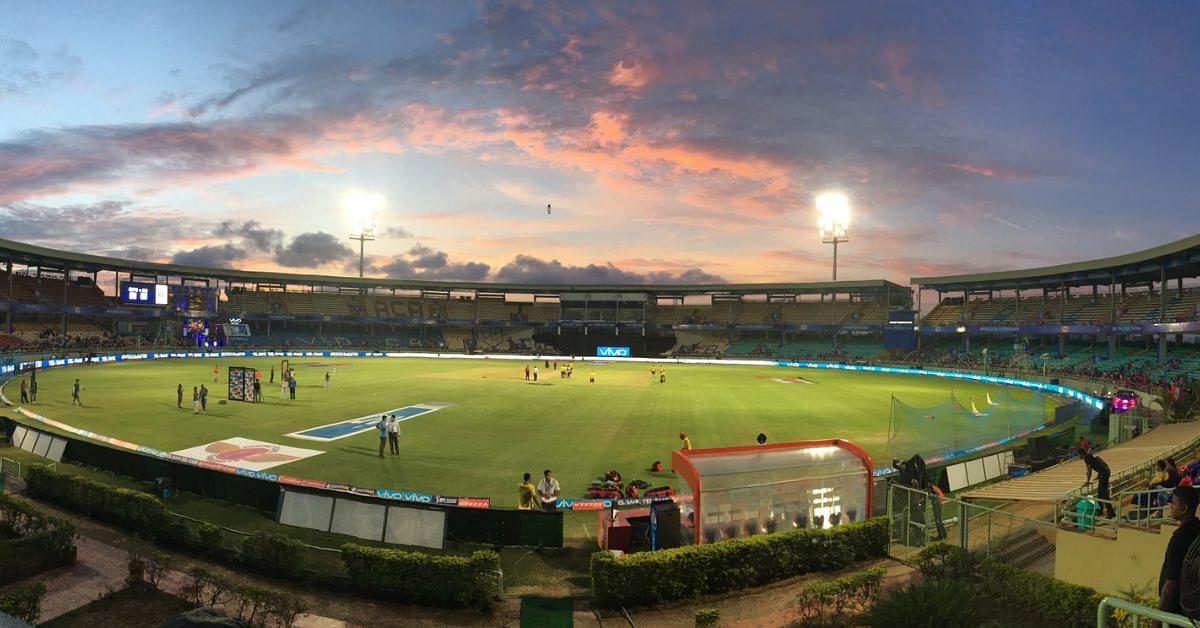 Visakhapatnam Stadium average score: YS Raja Reddy Cricket Stadium average score in ODI history