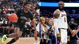 "Bronny James You Were Special!": LeBron James Openly Hypes Up His Son After Big Playoff Win vs Former State Champion, Taft