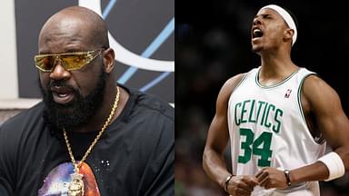"Paul Pierce Had The Coldest Moment": Shaquille O'Neal Gives Celtics Legend His Props On Iconic Trash-Talk Moment