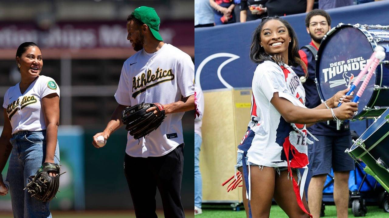 “I Want to Babysit”: 4x Olympic Gold Medallist Simone Biles Once Had an Interesting Offer for Stephen Curry and Ayesha