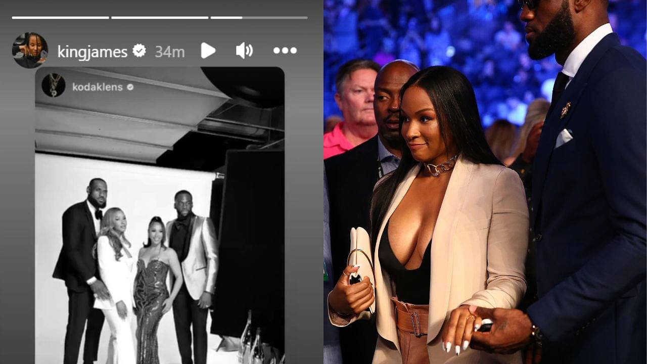 'Injured' LeBron James Partied with Wife Savannah James and Draymond Green at Jay-Z and Beyonce's Oscar Party