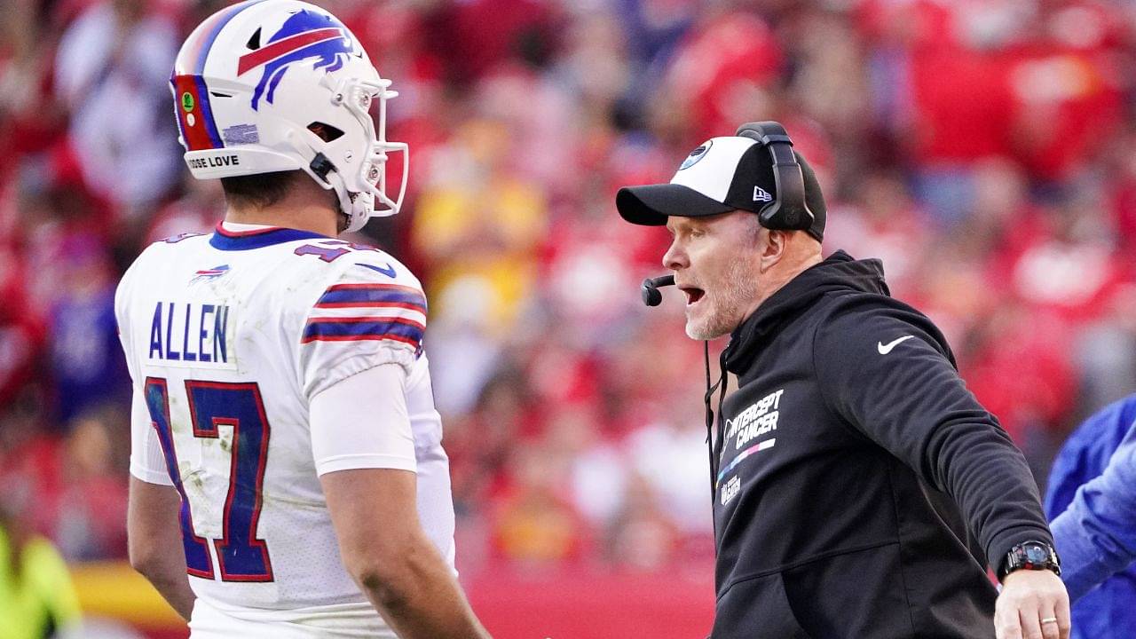 Bills’ Head Coach Thinks Josh Allen’s Style of Playing Is Not Healthy as the QB Takes So Many Hits