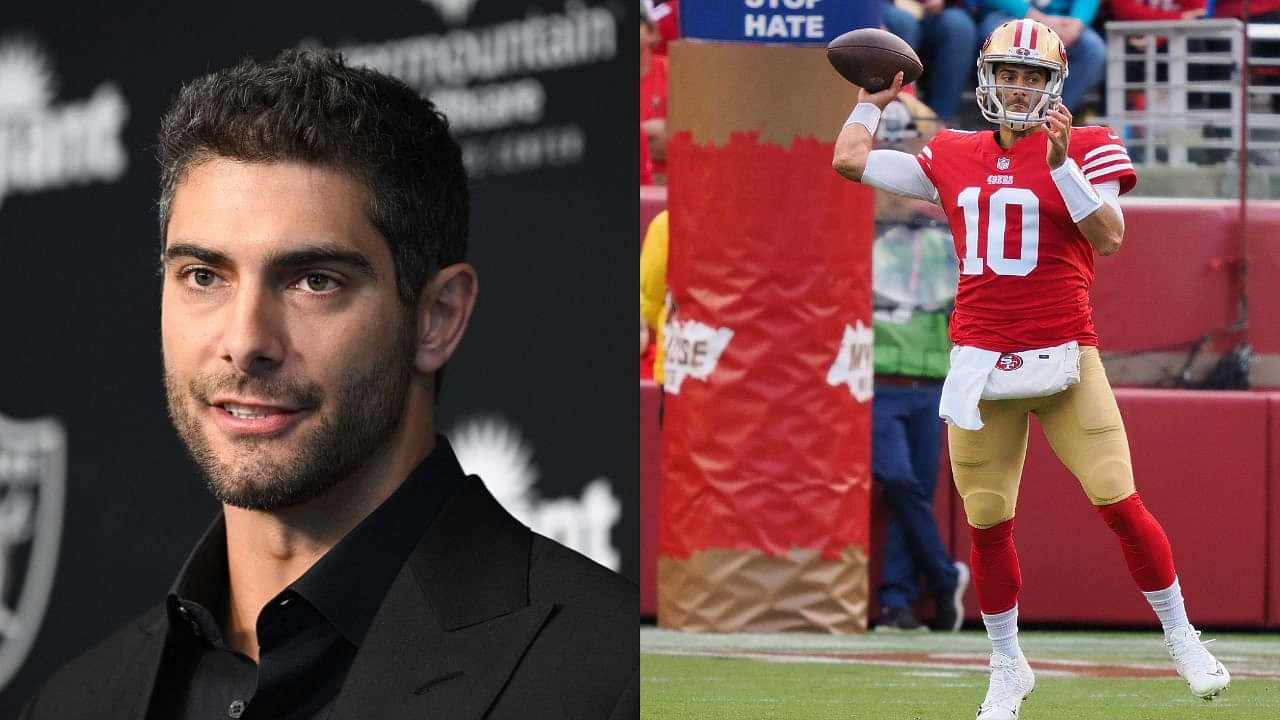 Las Vegas Raiders and Tom Brady make $17 million Jimmy Garoppolo