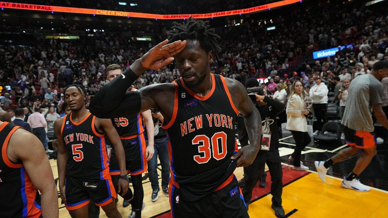 "Contemplating Load Management Now": Julius Randle Hysterically Backtracks on Rest Games After Knicks' 2-OT Win Over Celtics