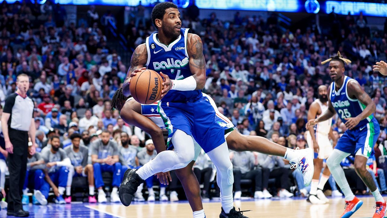 Following $38,917,057 Trade, Kyrie Irving Hilariously Got 'Roasted' for His  Dribbling Skills by His Father's Best Friend, God Shammgod - The SportsRush