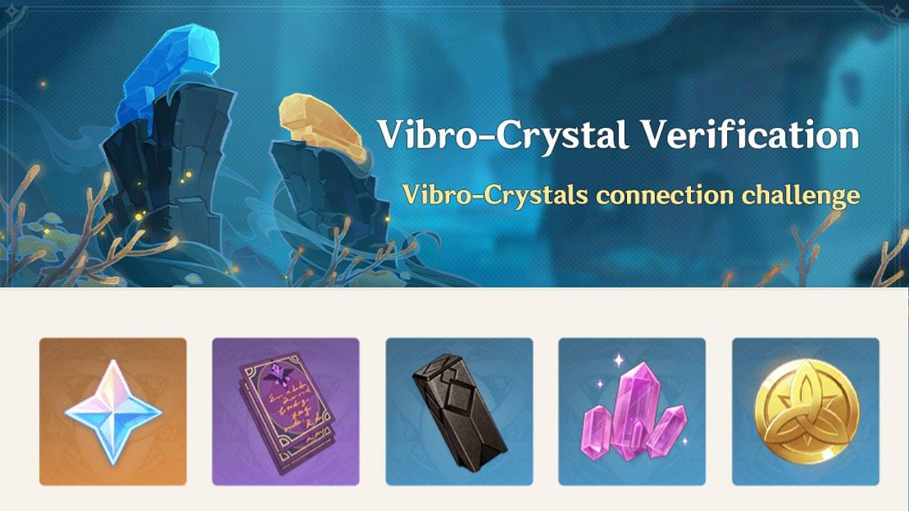 Genshin Impact Vibro-Crystal Verification Event