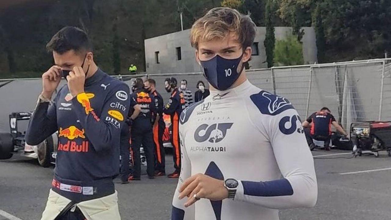 Axed Red Bull Driver Alex Albon Knew His Fate Will Be Like Pierre Gasly When He First Sat in Max Verstappen Customized RB15