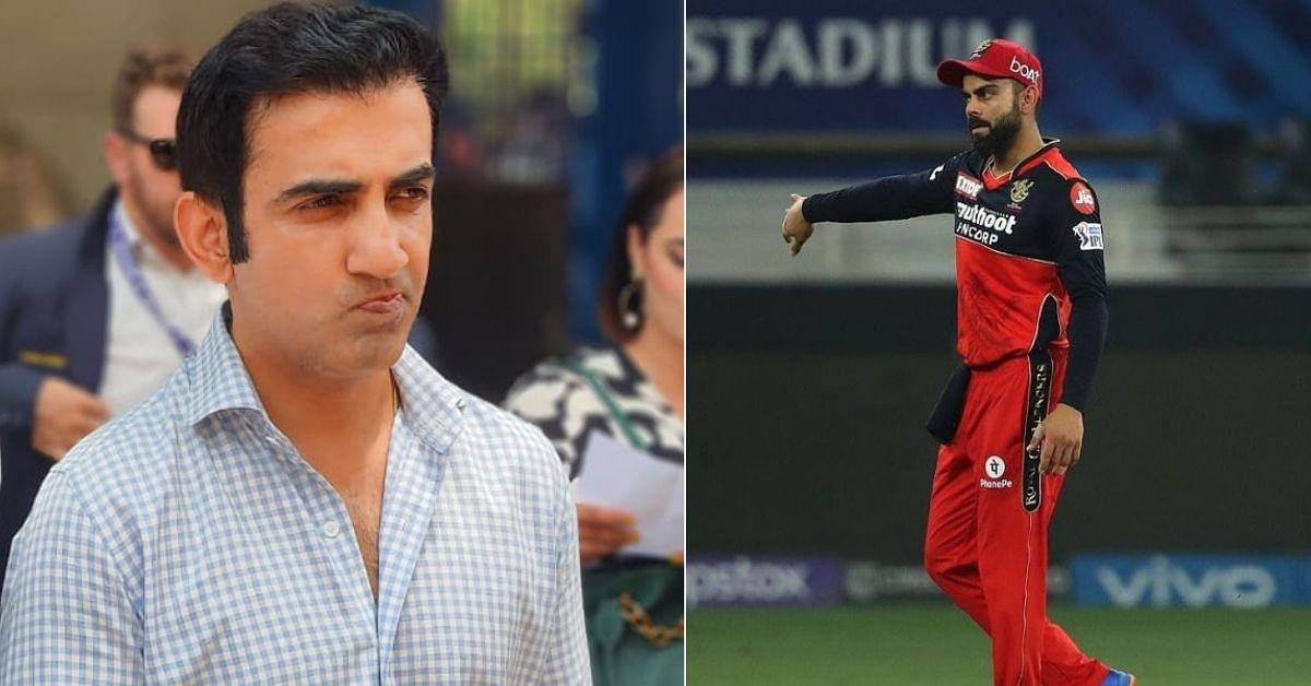 "Because he had Rohit Sharma and MS Dhoni": Gautam Gambhir once took a dig at Virat Kohli's captaincy by pointing out his failures at RCB