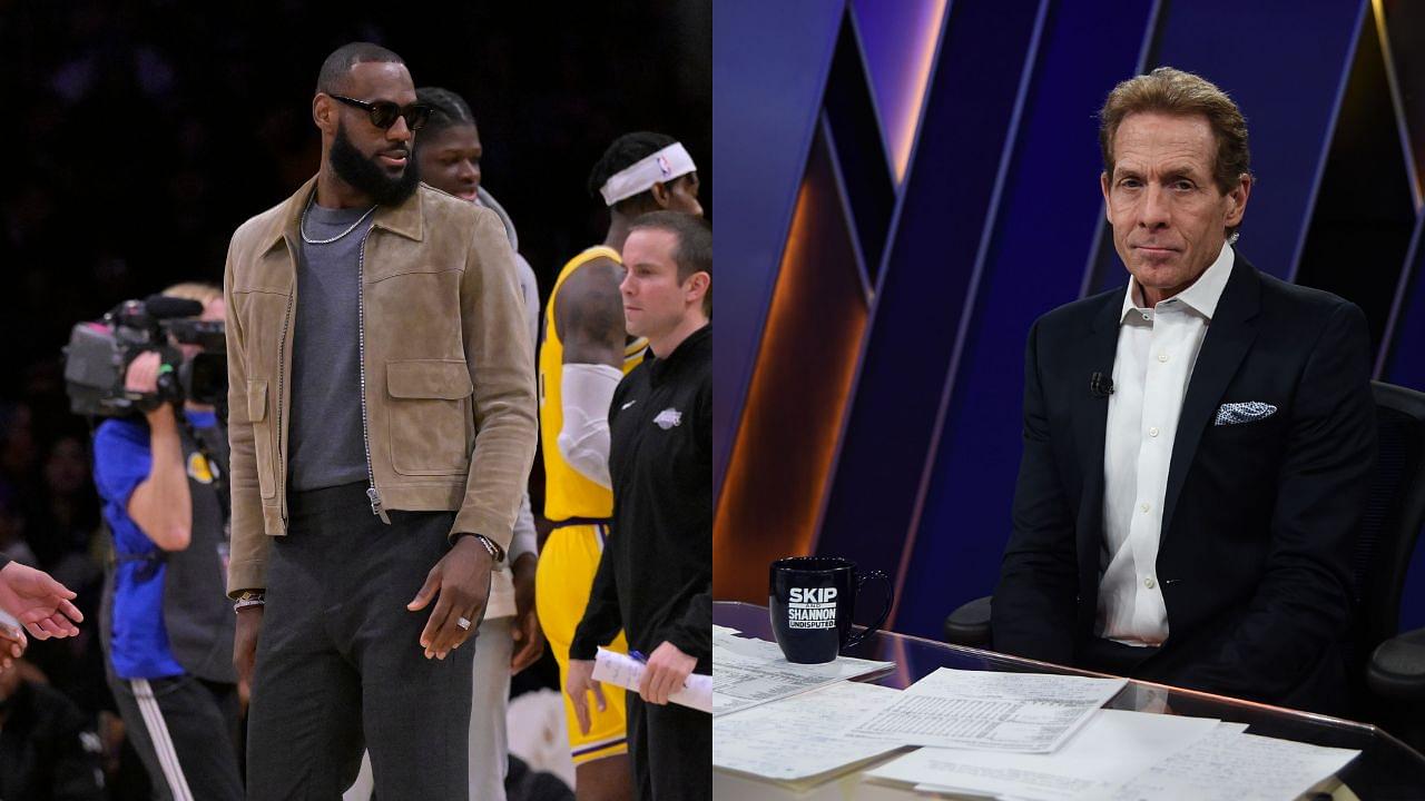 “LeBron James Does Not Want To Endure Playoff Pressure!”: Skip Bayless Trashes Lakers’ Star After Self-Issued Injury Update