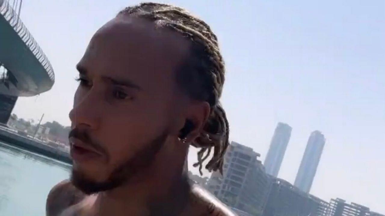 "Somedays I feel Like Stopping": Shirtless Lewis Hamilton Posts About 'Mysterious Mission' That's Preventing Him 'To Stop'