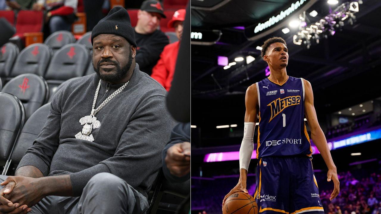 Shaquille O'Neal Mocks Victor Wembanyama For Thin Frame, Shares Instagram Story Of Future No. 1 Pick Getting Posterized