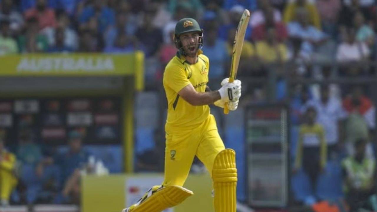 Why is Glenn Maxwell not playing today's 2nd ODI between India and Australia in Visakhapatnam?