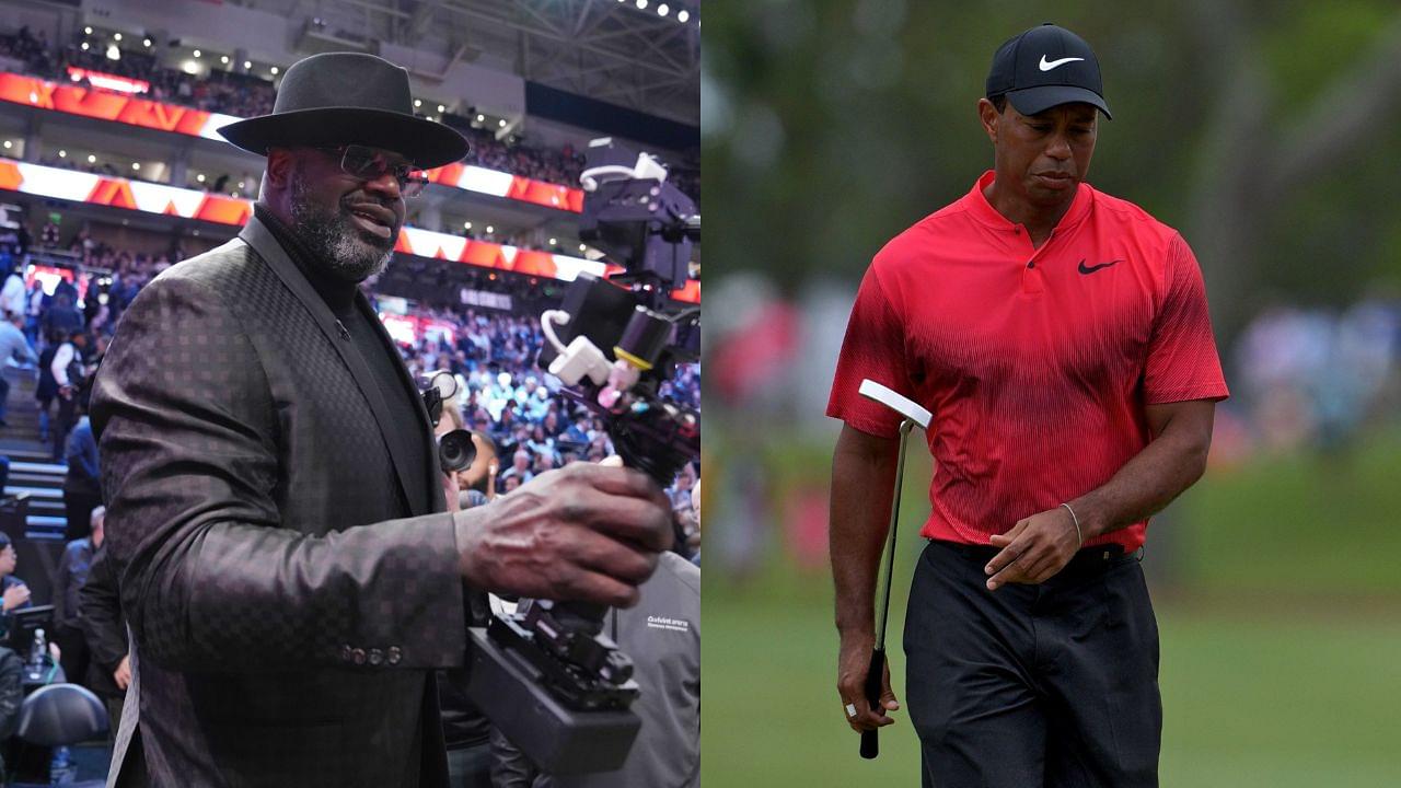 Shaquille O'Neal, Who Spent $20 Million to be Tiger Woods' Neighbor, is now Investing in Golf Legend's Disruptive Idea