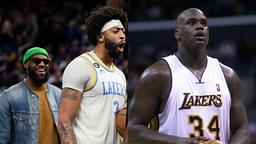 Anthony Davis Passes Shaquille O'Neal on a Peculiar Record With His 35/17 Performance Against Pelicans