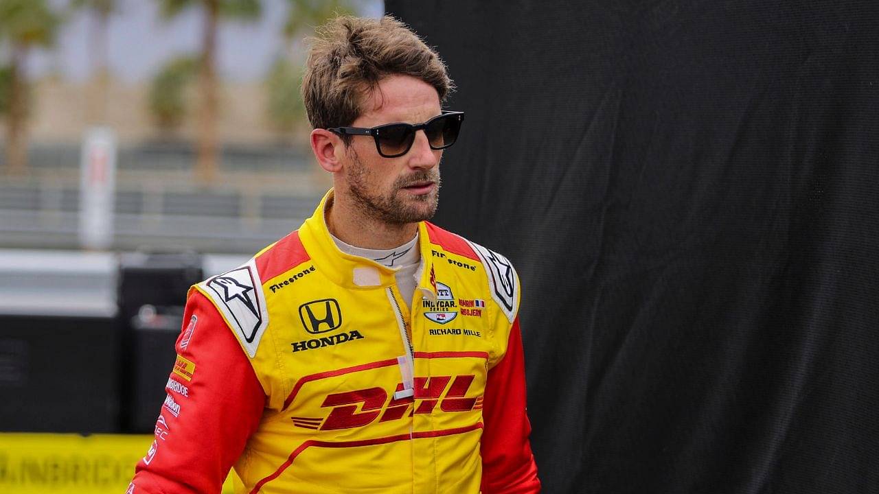 Romain Grosjean Gives Hilarious Reply to F1's Exhibition Post Featuring His Horrific Crash