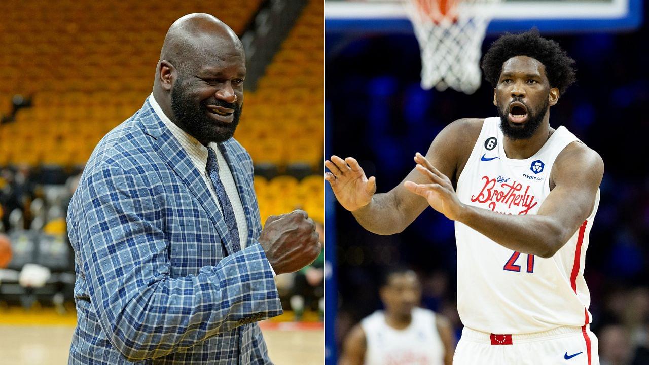 "Give Joel Embiid the Michael Jordan Trophy!": Sixers' MVP Candidate Matches Shaquille O'Neal With Incredible Scoring Feat Despite Loss