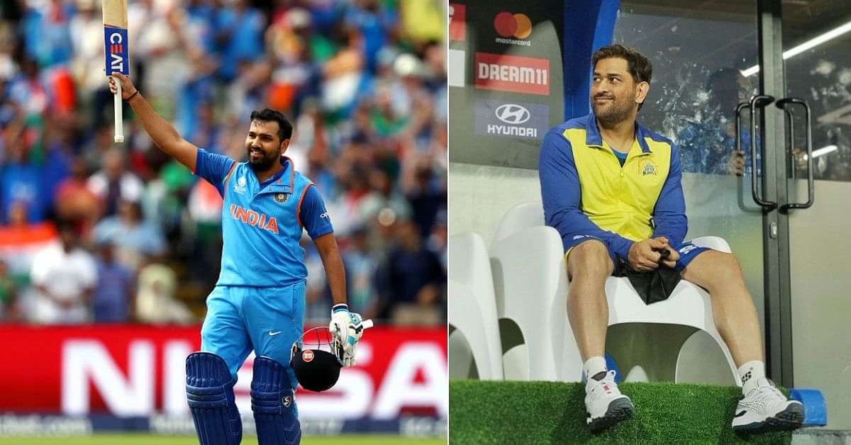MS Dhoni is number one football player in Indian team', says Rohit