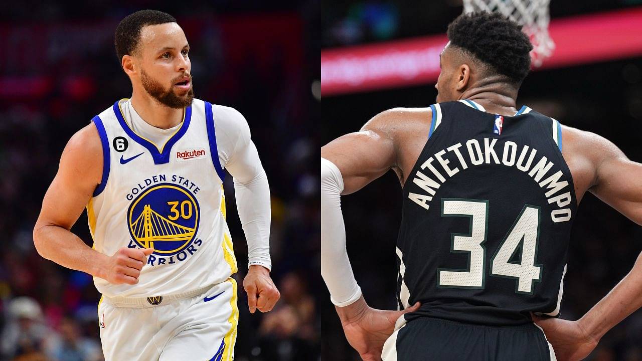 "Stephen Curry Created Art For Me Today": Giannis Antetokounmpo is In Disbelief Over Warriors Star's 50-Piece