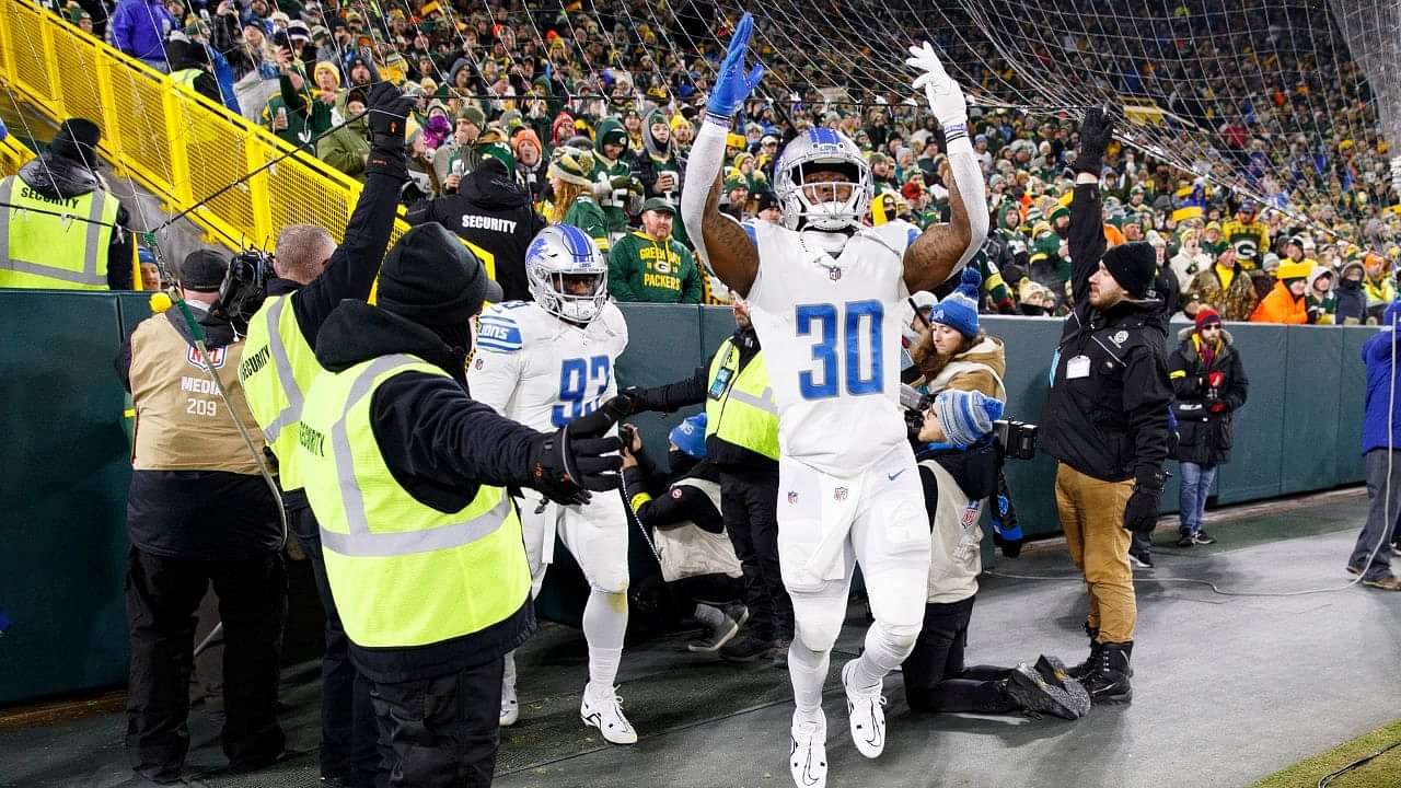 Lions' Jamaal Williams Goes Viral With SNF Introduction