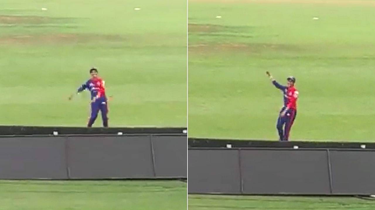 "FUUULLL MAJJAAAA": Jemimah Rodrigues nails floss dance during DC W vs RCB W WPL 2023 match at Brabourne Stadium