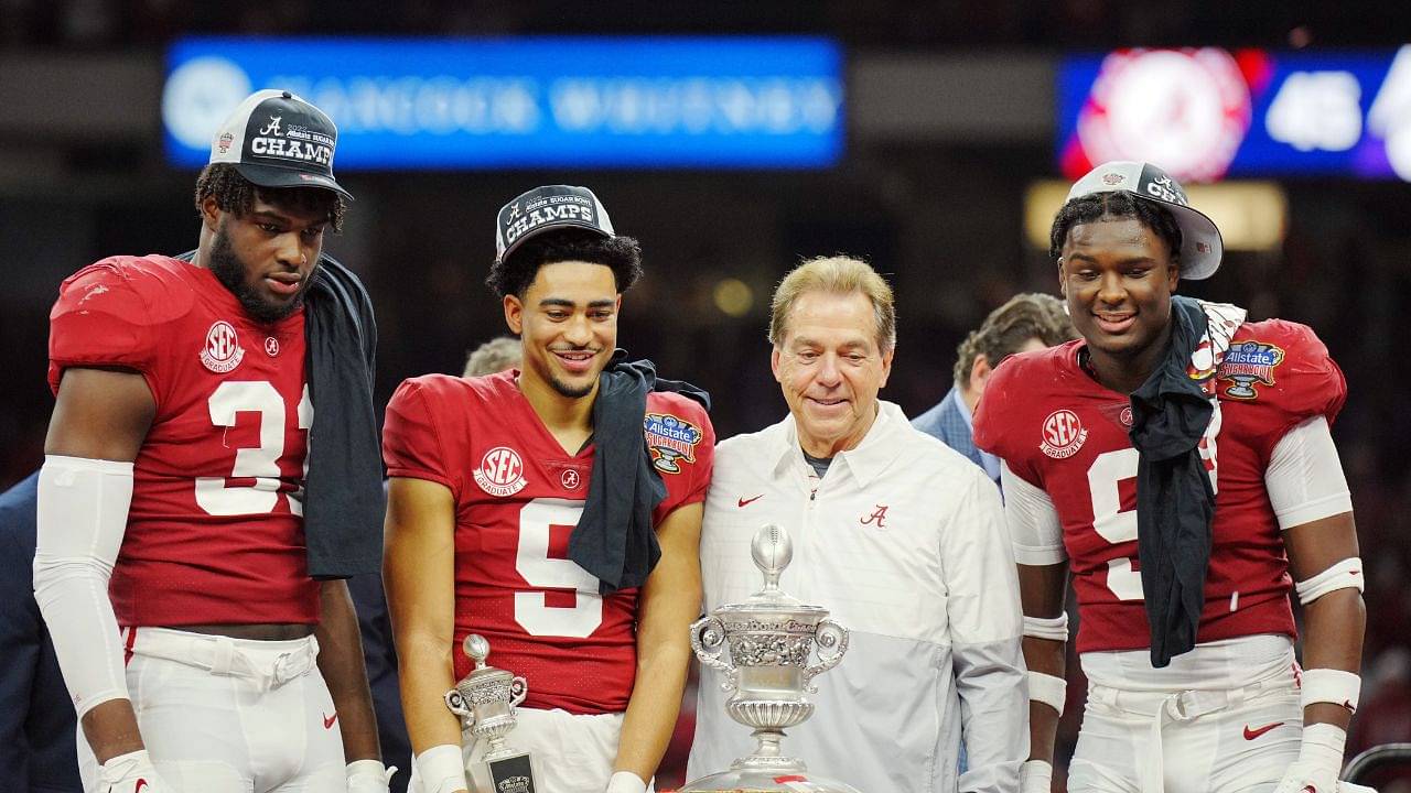 "Ask the people that had to play against Bryce Young": Nick Saban makes the case for Alabama QB over C.J. Stroud for first overall pick