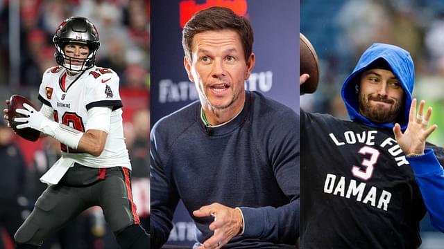 Mark Wahlberg’s Wild Prediction About Baker Mayfield Succeeding Tom Brady Comes True 5 Years Later