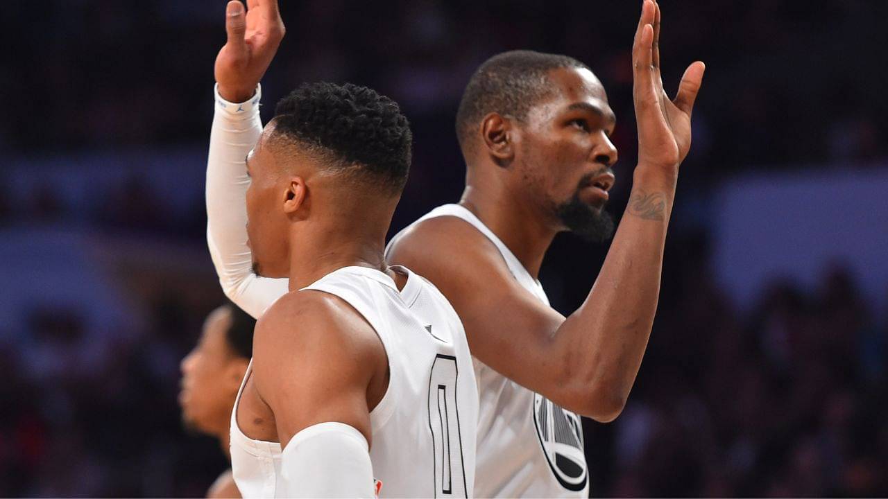 "There's No Beef At All": Russell Westbrook Denies Any Animosity Towards Kevin Durant Ahead of Playoff Clash