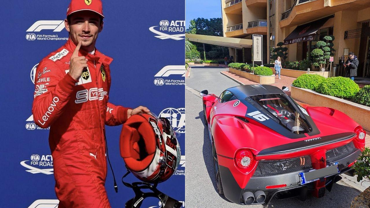 Did Charles Leclerc Buy a New Ferrari? Fans Spot a Striking Red Livery Ferrari in Monaco With Number 16