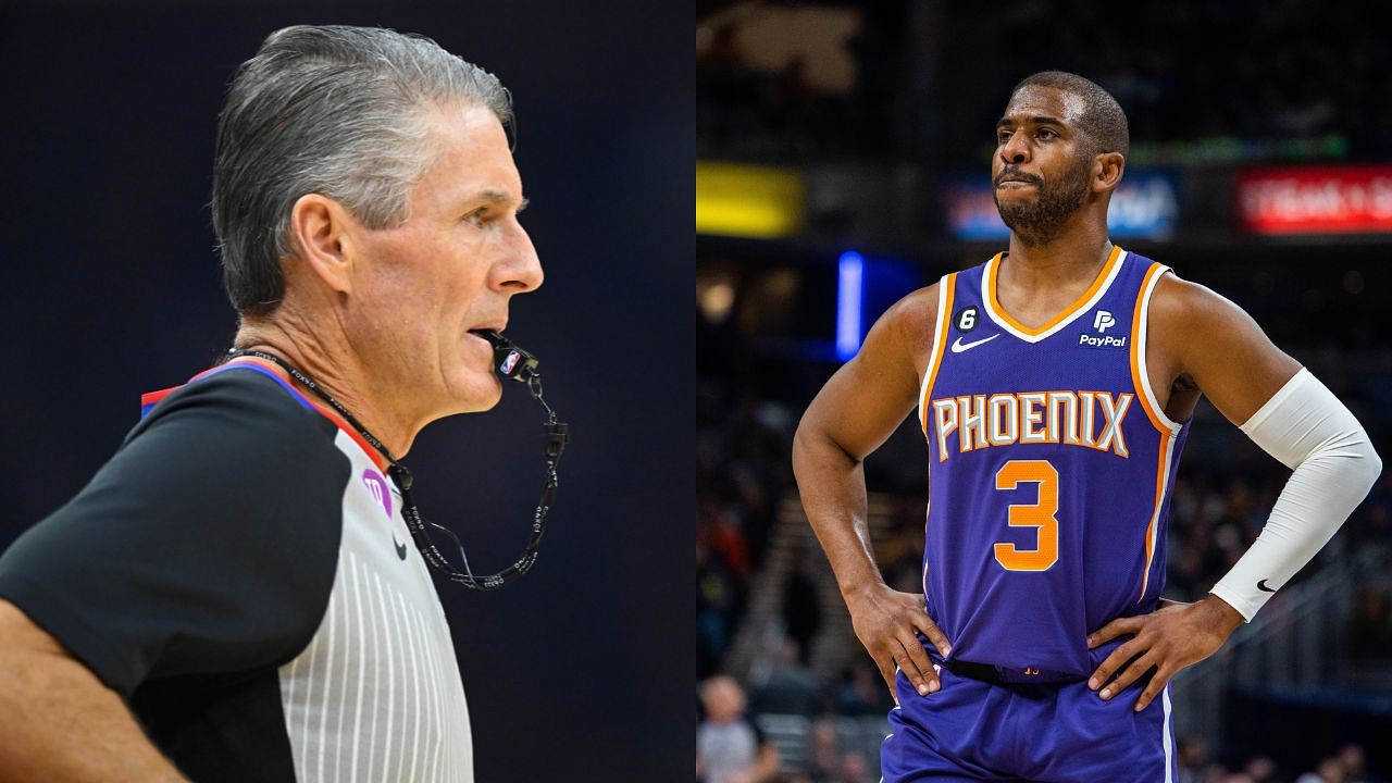 Chris Paul's uneasy history with referee Scott Foster adds a chapter.