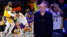 LeBron James Embraced Jack Nicholson as the 86-year-old Legendary Actor Showed Up to a Game In LA For the First Time in 1.5 Years