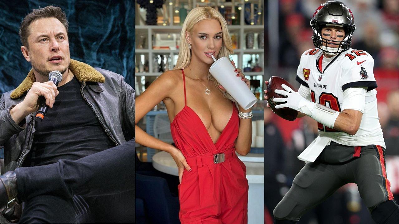 Elon Musk, Veronika Rajek, Tom Brady