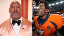 Dwayne Johnson and Russell Wilson