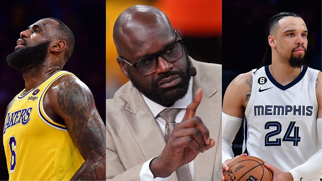 "LeBron James, 20 And 20 On Dillon Brooks Equals To 40": Shaquille O'Neal Hits Back At Grizzlies Guard For Comments On Respecting Lakers Star