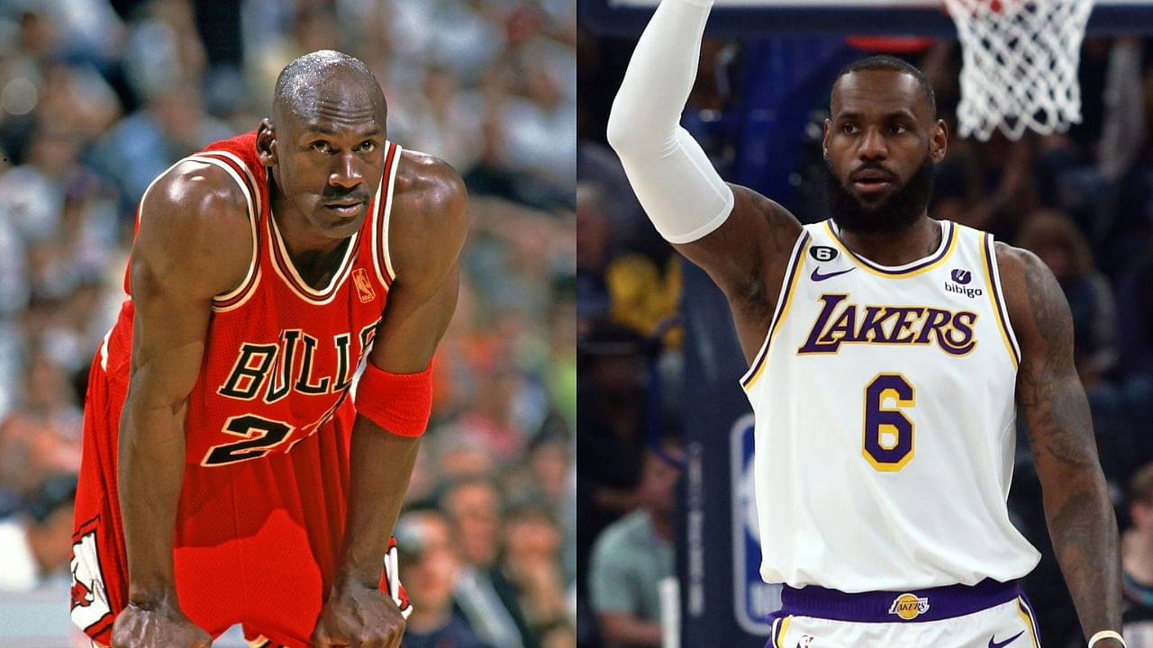 underordnet mangfoldighed Veluddannet Even NBA Players Know Michael Jordan is the GOAT": NBA Twitter Reacts as  Player Poll Shows LeBron James Behind MJ - The SportsRush